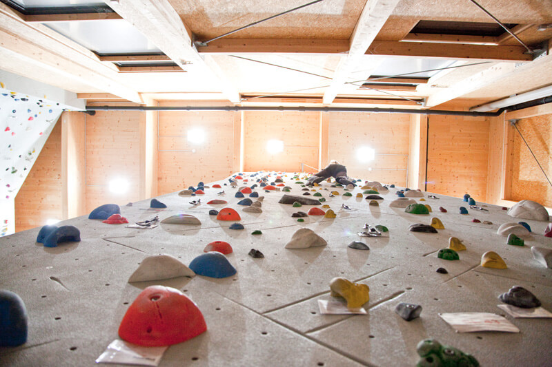Indoor Kletterhalle